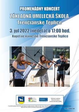 Promenádny koncert: ZUŠ Trenčianske Teplice