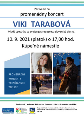 Promenádny koncert: Viki Tarabová