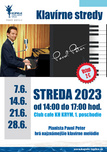 Klavírne stredy - pianista Pavol Peter hrá najznámejšie klavírne melódie