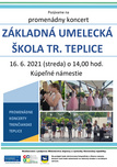 Promenádny koncert: Základná umelecká škola Trenč.Teplice