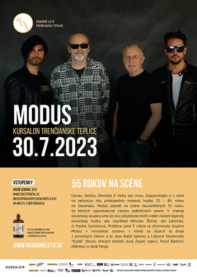Hudobné leto: MODUS - 55 ROKOV NA SCÉNE