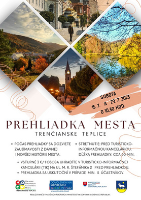 Komentovaná prehliadka mesta Trenčianske Teplice