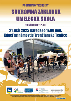 Promenádny koncert súkromnej základnej školy