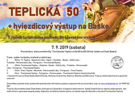 Teplická 50 + hviezdicový výstup na Baske