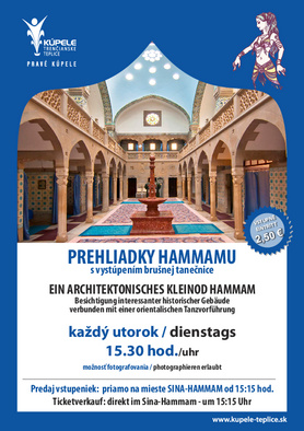 Prehliadka Hammamu - pravidelne každý utorok