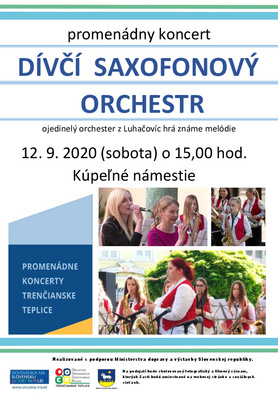 Promenádny koncert: Dívčí saxofonový orchestr