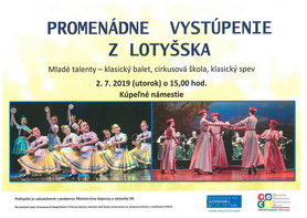 Promenádne vystúpenie: Mladé talenty z Lotyšska