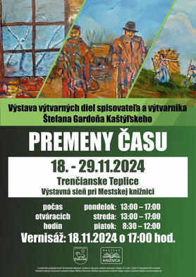 Výstava diel výtvarníka Štefana Gardoňa Kaštýľskeho, 18.-29.11.2024