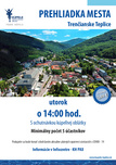 Prehliadka mesta Trenčianske Teplice - pravidelne každý utorok