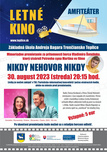 Letné kino amfiteáter: Nikdy nehovor nokdy