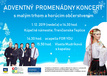 Adventný promenádny koncert