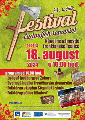 Festival ľudových remesiel - 21. ročník