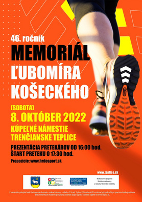 Memoriál Ľubomíra Košeckého - už 46. ročník bežeckého podujatia