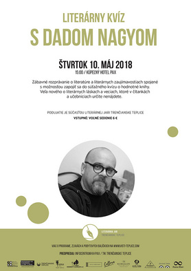 Literárna jar: Dado Nagy s hosťom Denisou Fulmekovou