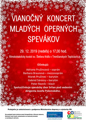 Vianočný koncert mladých operných spevákov