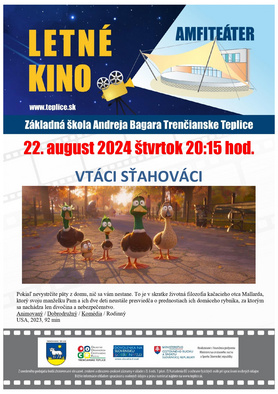 Letné kino amfiteáter: Vtáci sťahováci