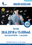 Vystúpenie kúzelníka Braňa