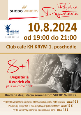 Degustácia vína SHEBO WINERY