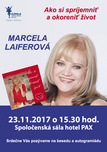 Marcela Laiferová - beseda a autogramiáda