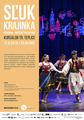 Hudobno-tanečné vystúpenie SĽUK Krajinka
