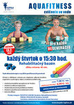 Aquafitness - cvičenie vo vode - každý štvrtok