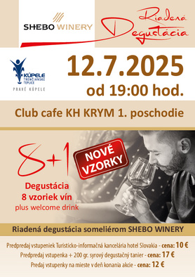 Degustácia vína SHEBO WINERY