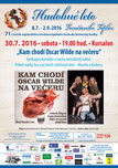 Komédia: Kam chodí Oscar Wilde na večeru - zmena programu