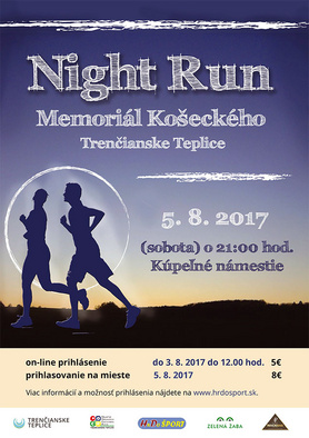 Night run Košeckého