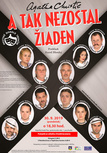 Divadelné predstavenie - Agatha Christie: A tak nezostal žiaden
