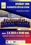 Koncert: Spevácky zbor slovenských učiteliek Ozvena