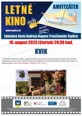 Letné kino amfiteáter: Kvik