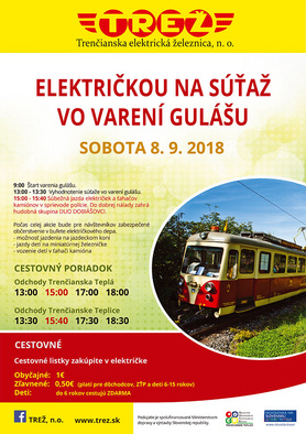 Električkou na súťaž vo varení gulášu