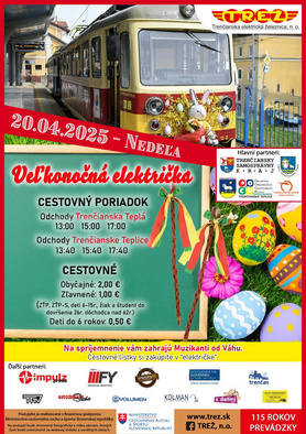 Veľkonočná električka - jazdy historickou električkou