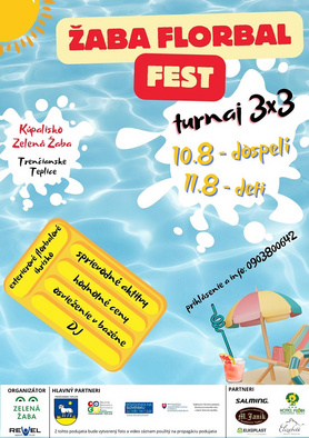 Žaba florbal fest - turnaj 3x3 - dospelí