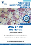 Predajná výstava suvenírových eurobankoviek z celého sveta