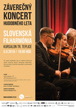 Záverečný koncert Hudobného leta 2019