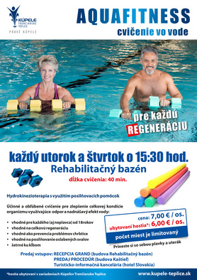 Aquafitness - cvičenie vo vode
