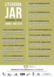 Literárna jar Trenčianske Teplice 2019 - program