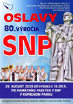 Oslavy 80. výročia SNP Trenčianske Teplice 2024