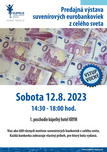 Predajná výstava suvenírových eurobankoviek z celého sveta