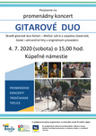 Promenádny koncert: Gitarové duo Kotian – Mečiar