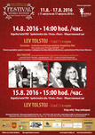 Festival ruskej kultúry – LEV TOLSTOJ - 1 časť filmu spojená s besedou