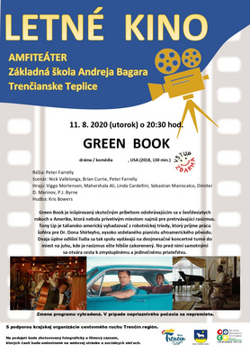 Letné kino - dráma / komédia Green Book