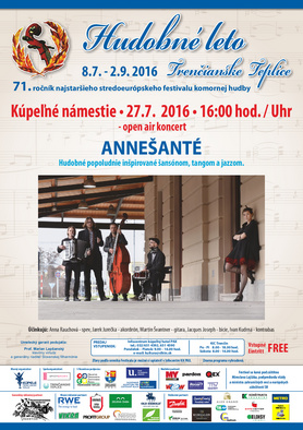 Open air koncert: Annešanté