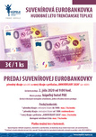 Predaj suvenírovej eurobankovky Festival Hudobné leto od 02.07.2020