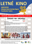 Letné kino - komédia Ženská na vrchole