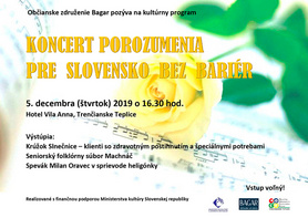 Koncert porozumenia pre Slovensko bez bariér