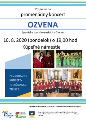 Promenádny koncert: Ozvena - spevácky zbor