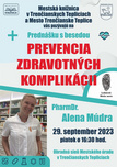 Prednáška s besedou: Prevencia zdravotných komplikácií