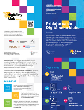 Úvodný seminár Moderný senior a digitálne technológie 21. storočia